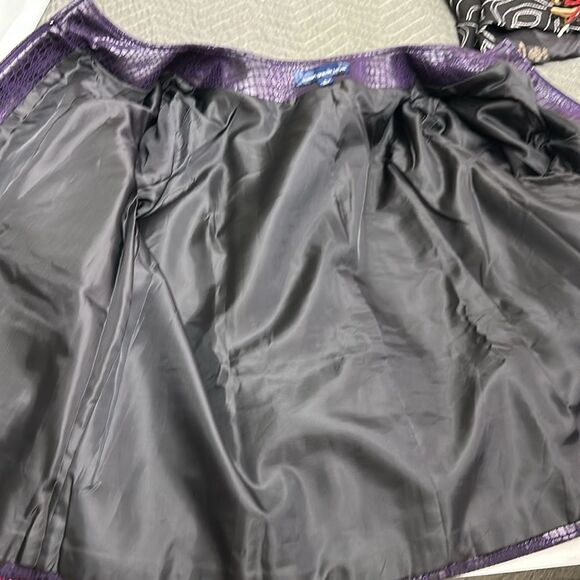 Susan Graver Jacket Size Large Embossed Faux Croc NWOT - Picture 12 of 12